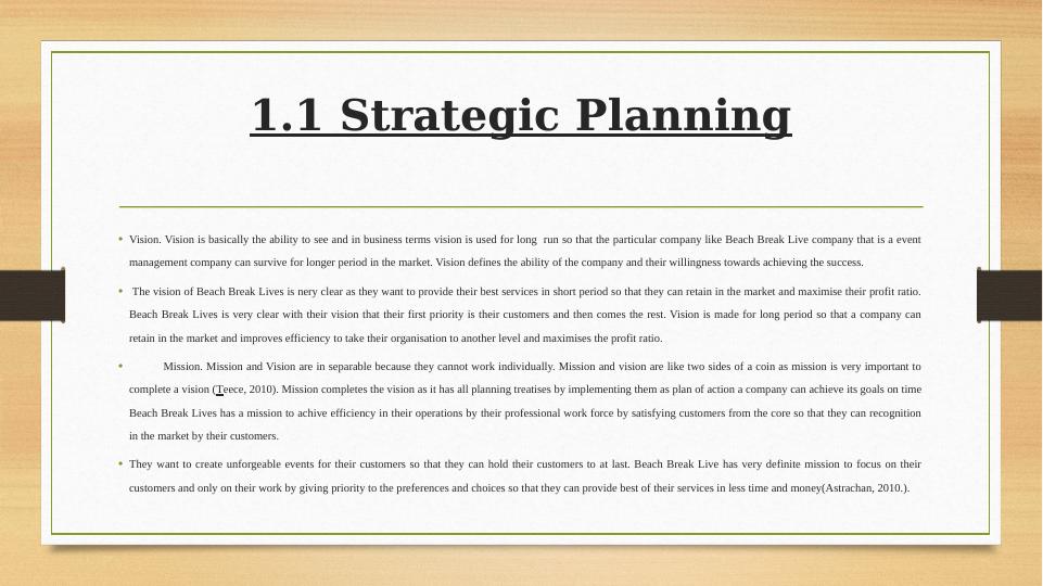 Business Strategy: Strategic Planning, Factors, Techniques, Organizational Audit, Environmental Audit, Stakeholder Analysis, New Strategies_2