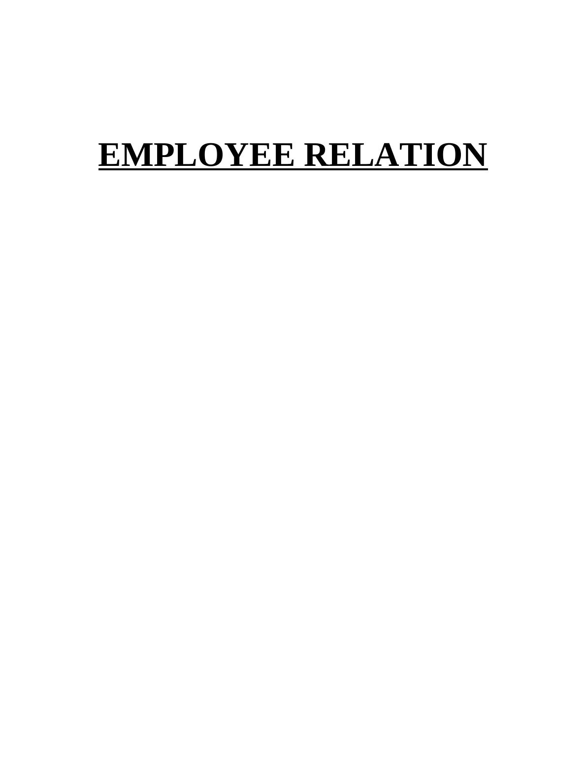 Employee relations in John Lewis partnership_1