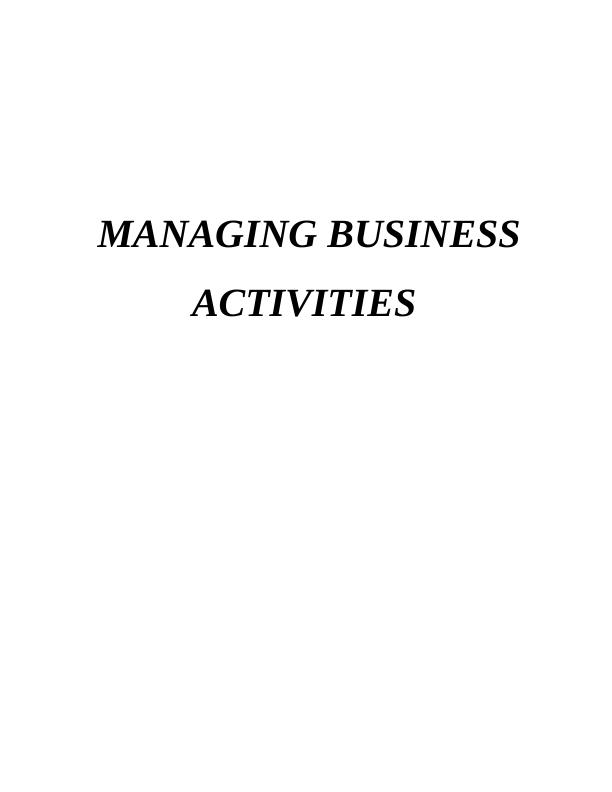 Managing Business Activities in the ABC Compa_1