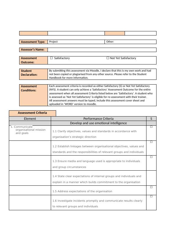 Assignment on Organisation Strategic_1