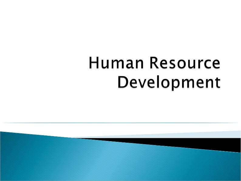 Human Resources Development_1