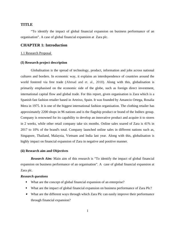 Impact of Global Financial Expansion - Assignment_3