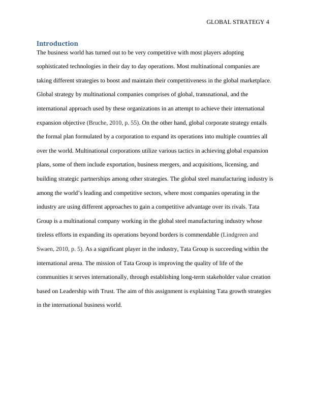 Global Corporate Strategy assignment : Tata Group_4