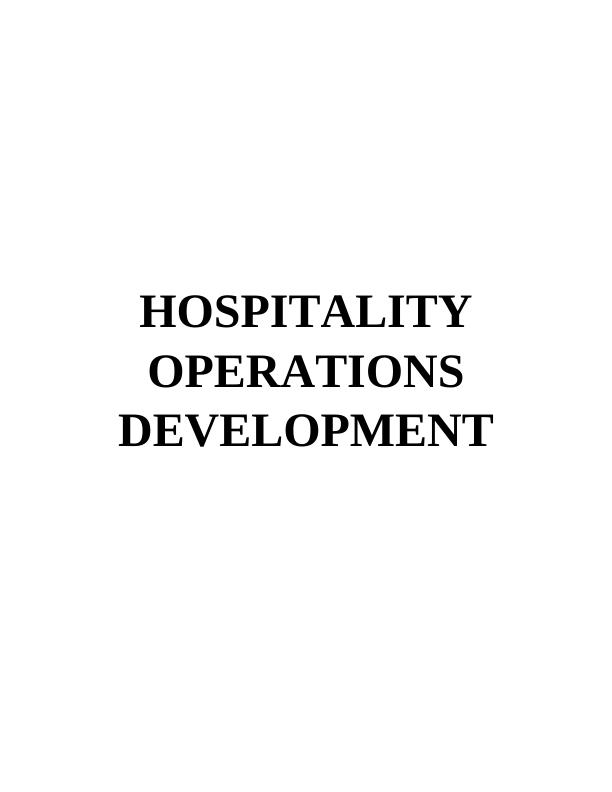 Hospitality Operations Development_1