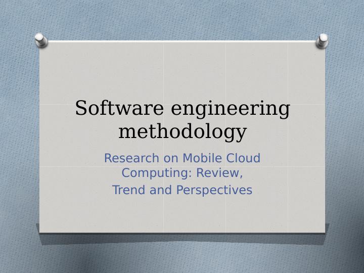 Research on Mobile Cloud Computing: Review, Trend and Perspectives_1