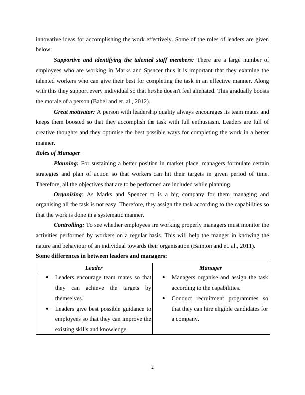 Management and Operations -  Marks and Spencer Assignment PDF_4