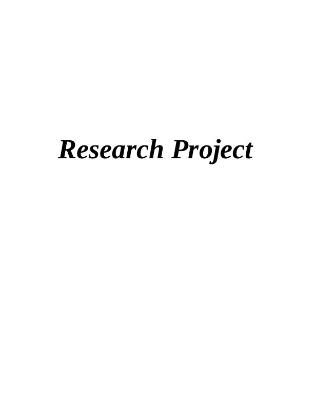 Research Project TITTLE: 3 INTRODUCTION 3 1.1 Background of company 3 1.2 Aims and objectives 4 1.4 Gantt chart 4 TASK 2: LITERATURE REVIEW 5 2.1 Impact of staff training on employee satisfaction 8 TA_1