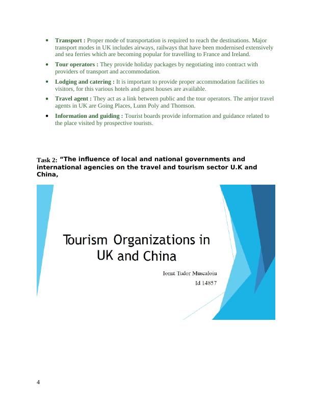 Travel & Tourism Industry Structure | Assignment_4