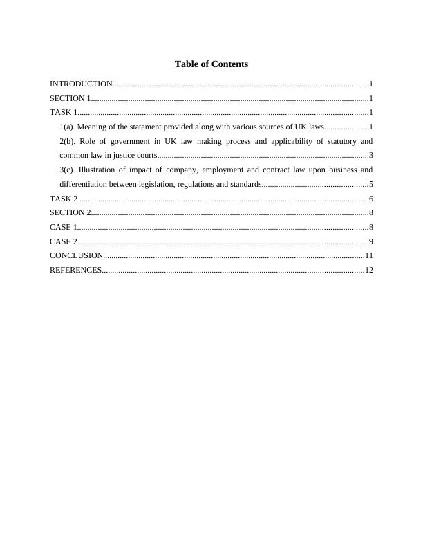 Business  Law  of  UK  Sample Assignment_2