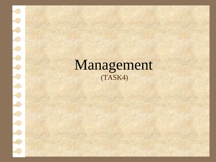 Management - Chapter 11