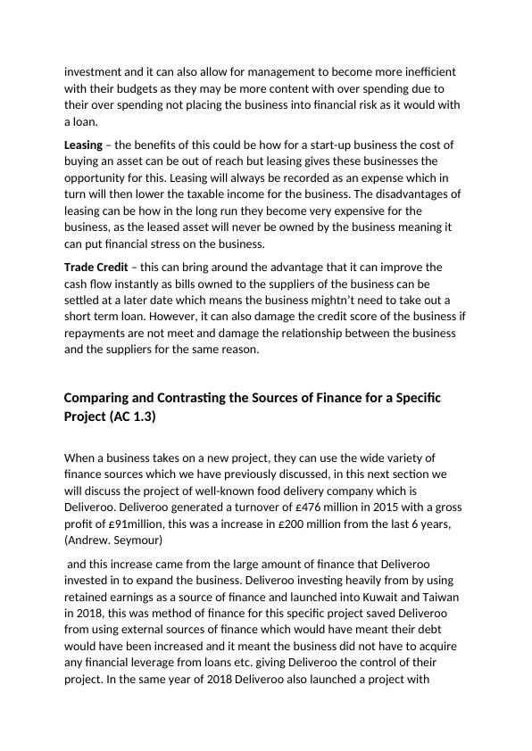 Finance for Managers Assignment Sample PDF_5