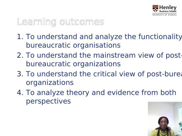 Post Bureaucracy: Understanding and Analyzing Functionality of Bureaucratic Organizations_3