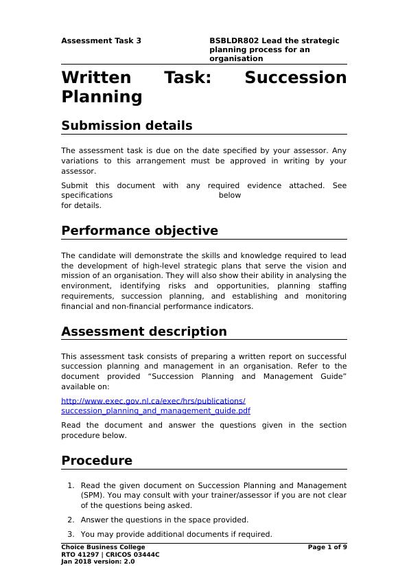 Succession Planning and Management Guide for Organizations_1