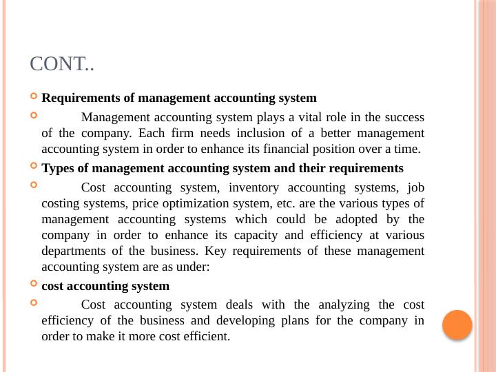 Management Accounting System and its Essential Requirements in Business_4