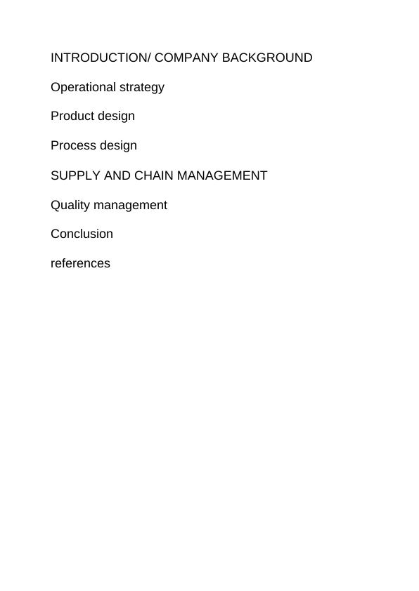 Nike: Product Design and Quality Management_1