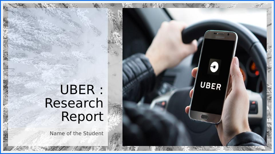 Competitive Strategies of Uber LLC | Report_1