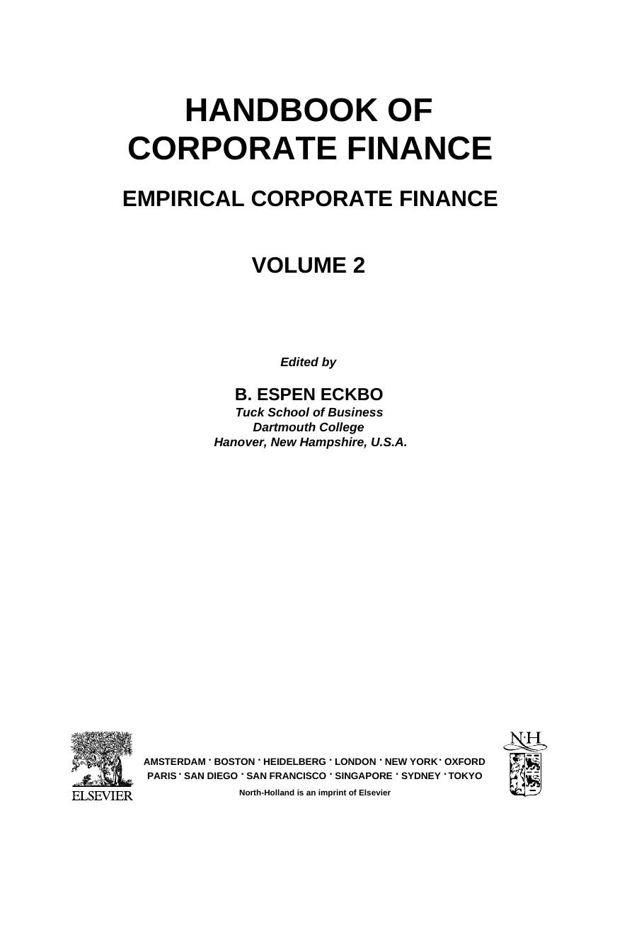 introduction to finance research paper