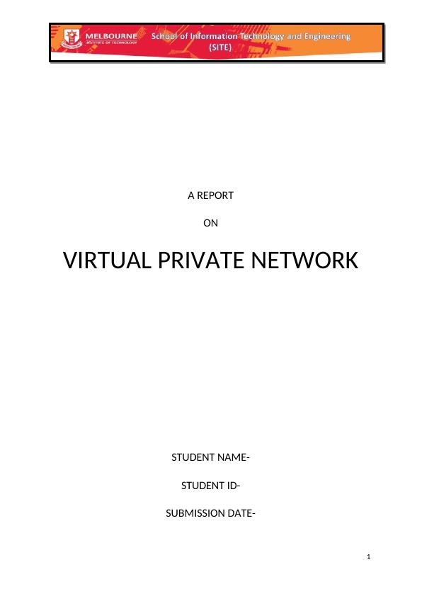 Report on Virtual Private System_1