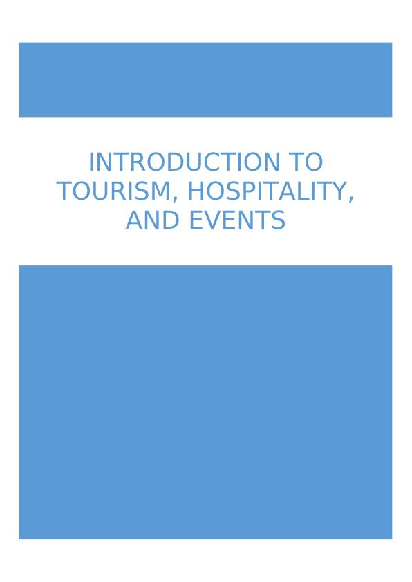 INTRODUCTION TO TOURISM, HOSPITALITY, AND EVENTS._1