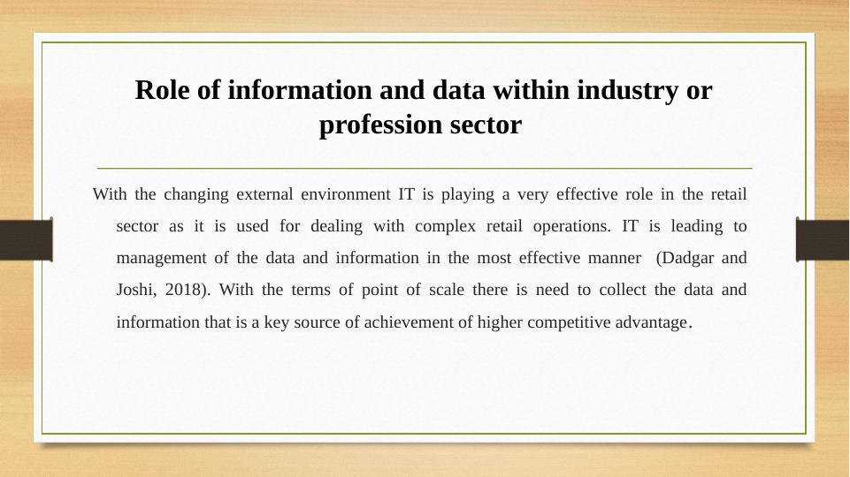 Role of Information and Data in Retail Sector_3
