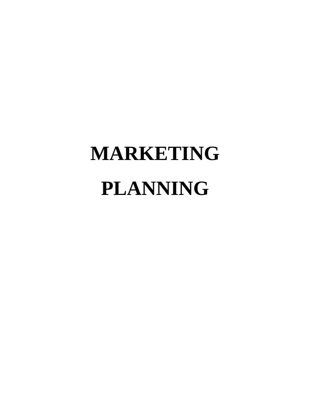 Marketing Planning - Milestone Hotel_1