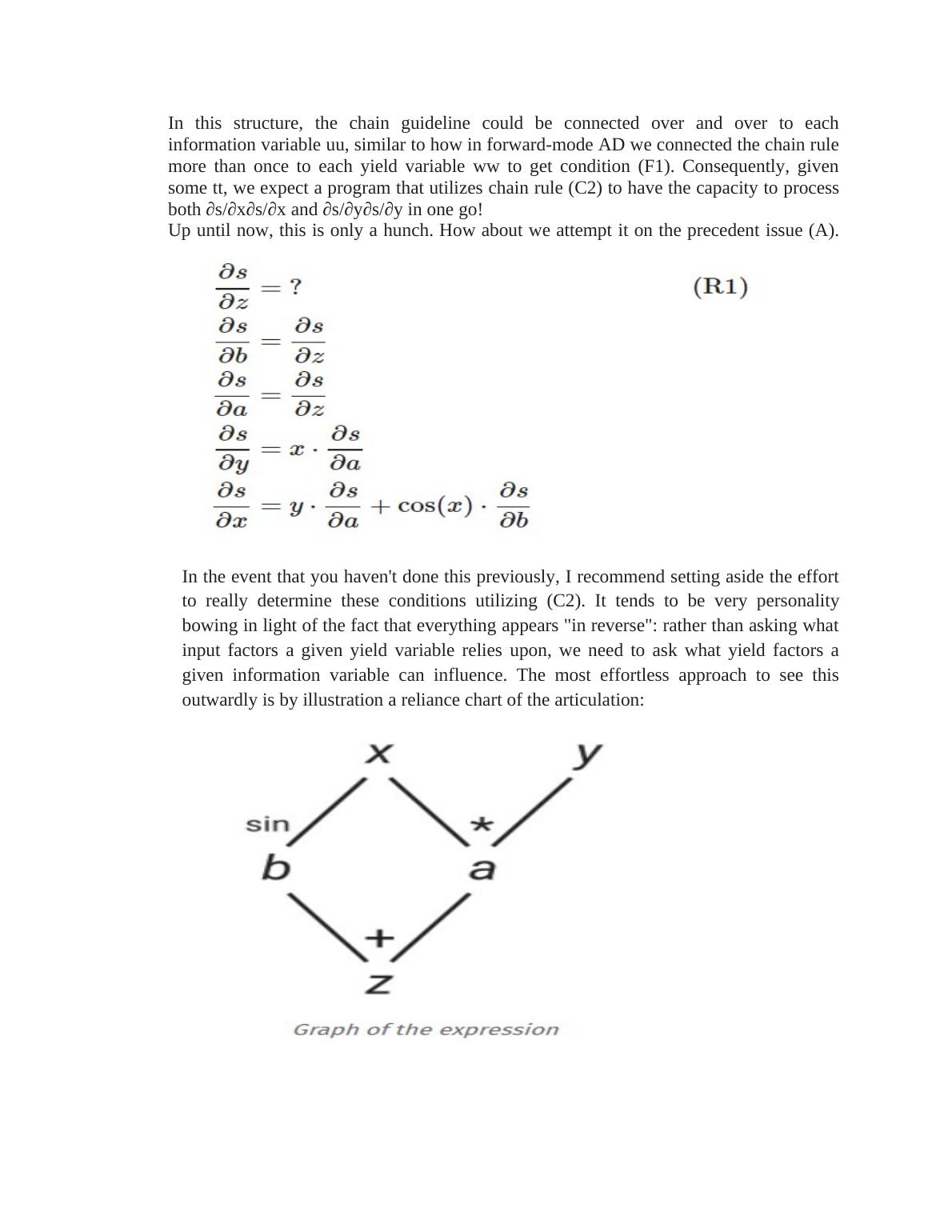 Automatic Differentiation (A.D.) Desklib