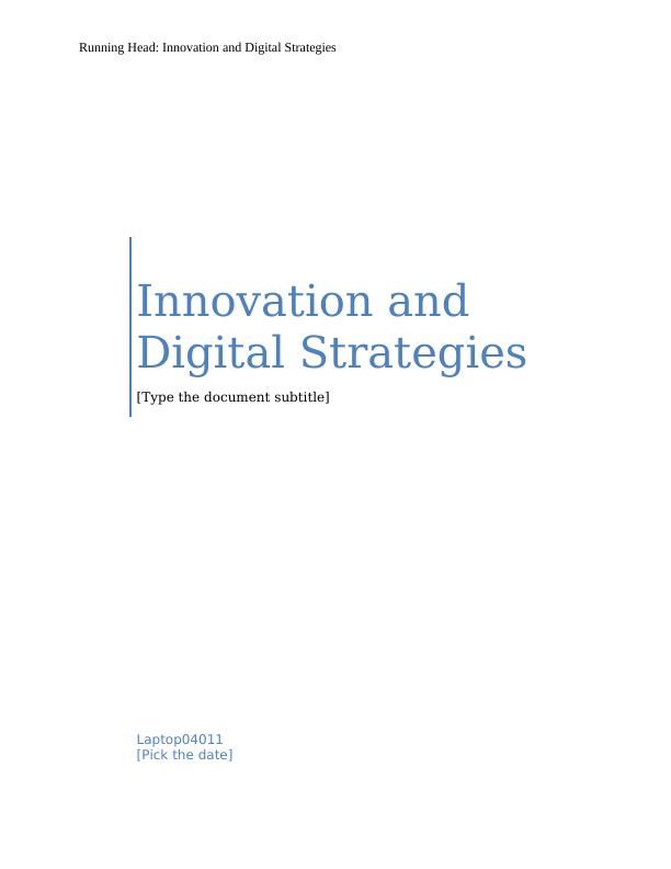 Innovation and Digital Strategies_1