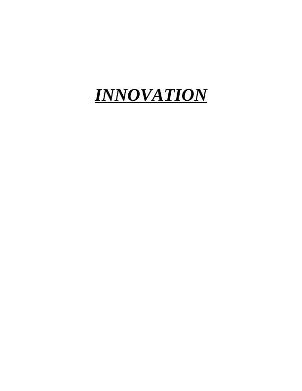 Introduction to Innovation_1