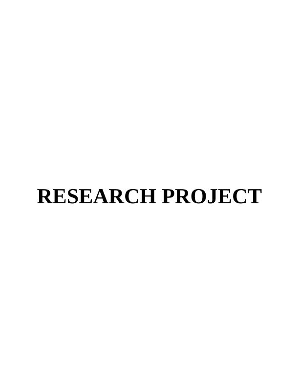 Research Project Abstract 1 Design Project Outline Specification 2 Design Project Outline Specification 2 Research Aim 2 Research Methodology_1