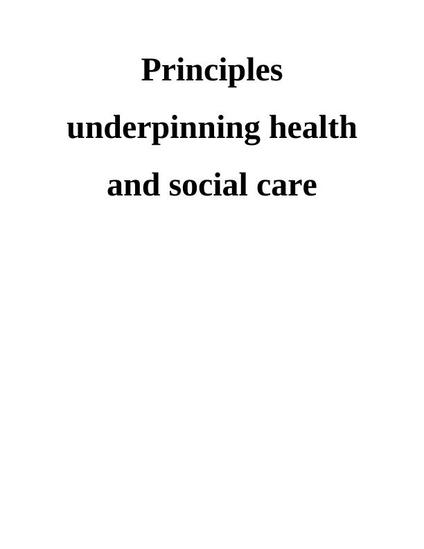 Principles Underpinning Health and Social Care_1