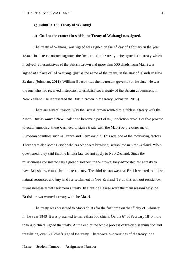 The Treaty of Waitangi PDF_2