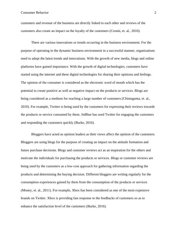 essay about buying behavior