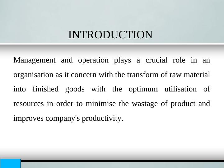 Management and Operation: Approaches, Importance, and Factors_3