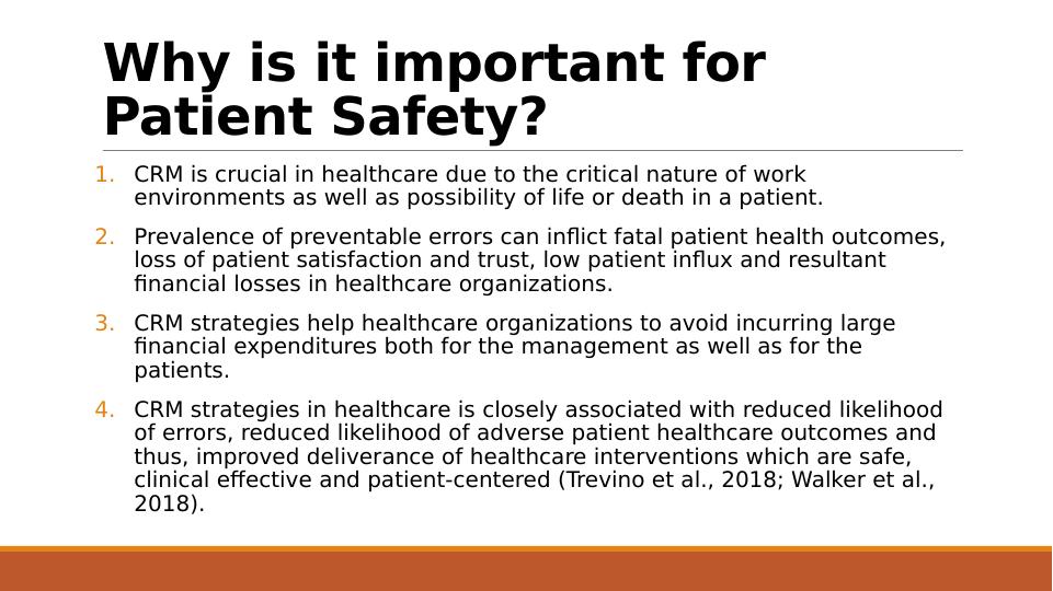 Clinical Risk Management in Healthcare Power Point Presentation 2022