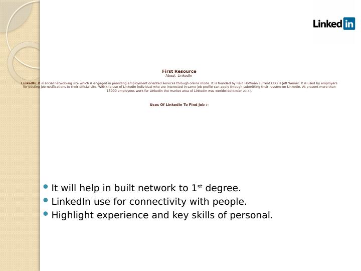 Knowledge and Creativity: Using LinkedIn, Twitter, and Indeed to Find Job Opportunities_4