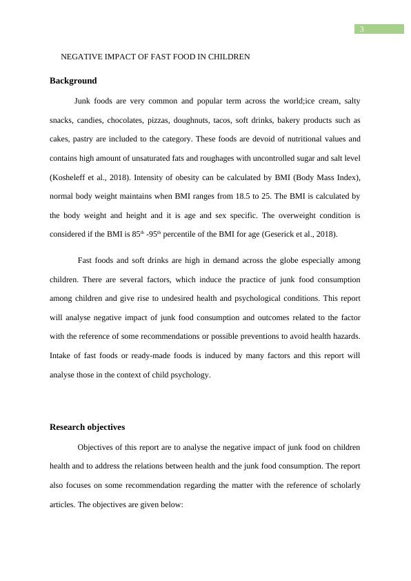 Negative Impact of Fast Food in Children Assignment 2022_4