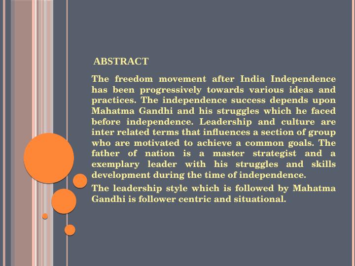 Leadership and Culture Mahatma Gandhi Report 2022_2