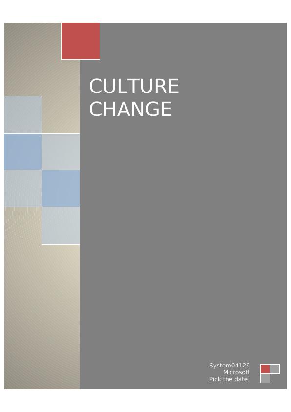 Cultural Change: Leadership Strategies and Recommendations_1