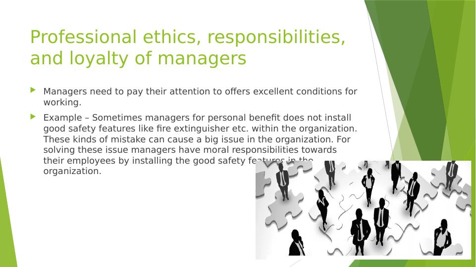 Professional Ethics And Responsibilities.