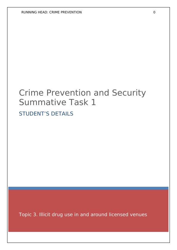 crime prevention research papers
