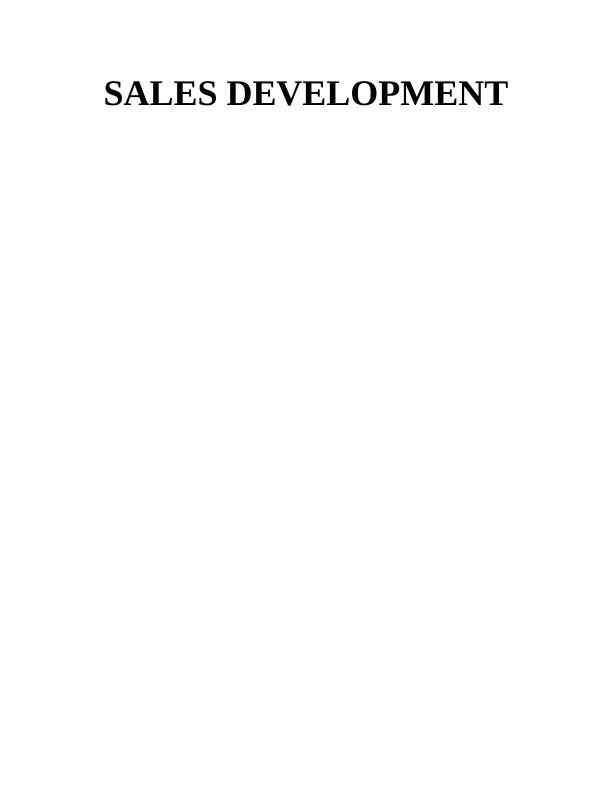 Sales Development: Strategies for Jumeirah Group Hotel_1