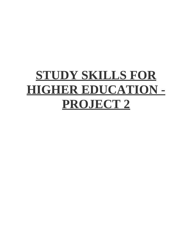 Study Skills in Higher Education PDF_1