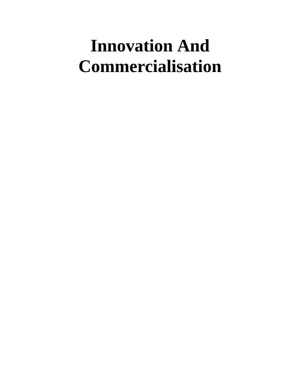 Innovation and Commercialisation Report - Ensoft_1