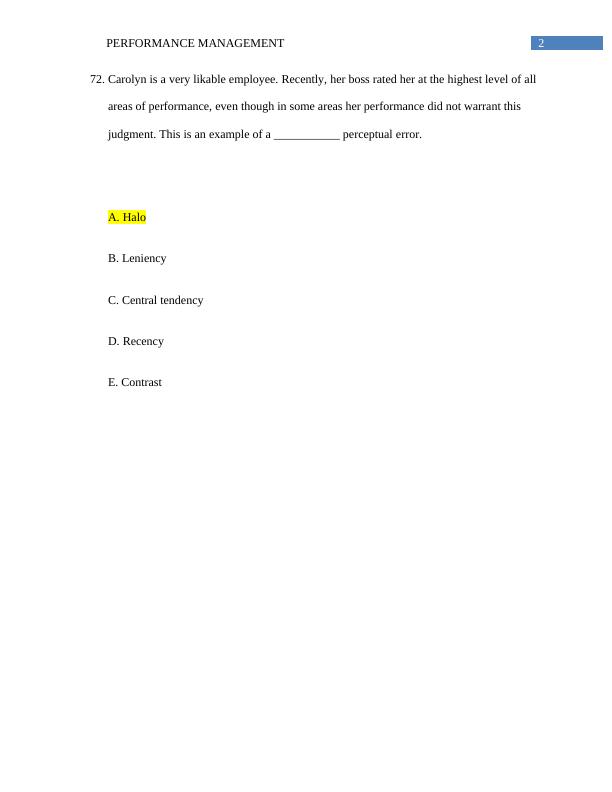 Assignment on Performance Management (Doc)_3