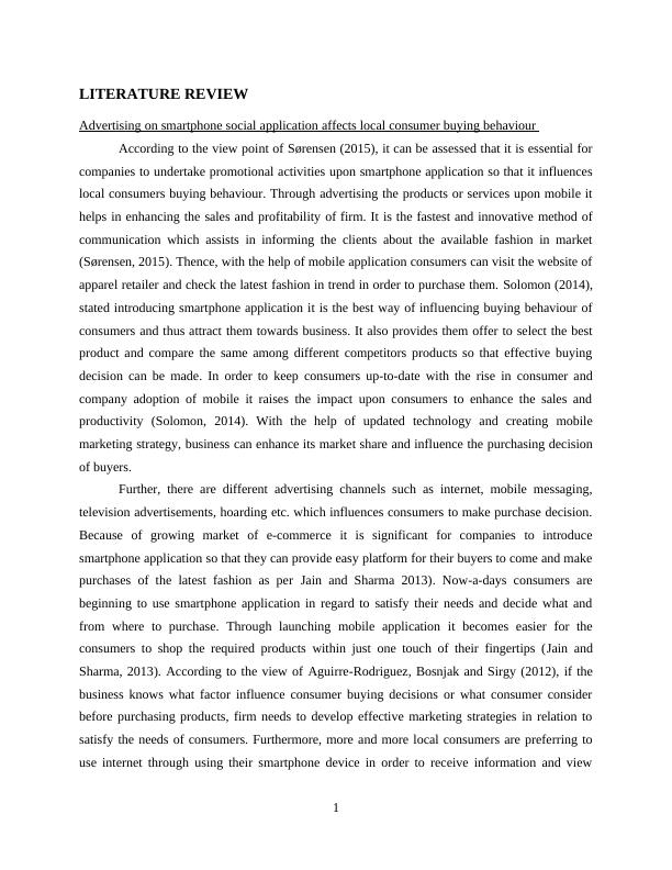Assignment Dissertation Consumer Behavior_3