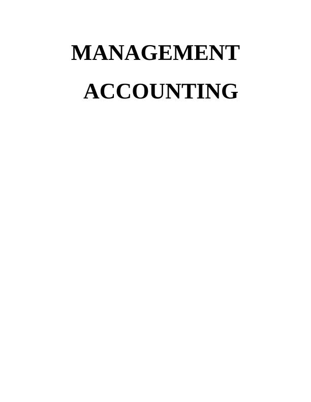 P1 Management Accounting and Essential_1
