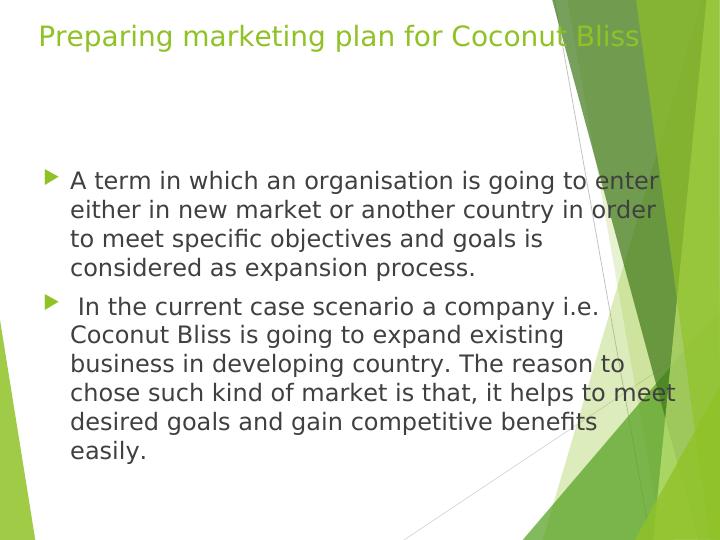 Preparing Marketing Plan for Coconut Bliss_2