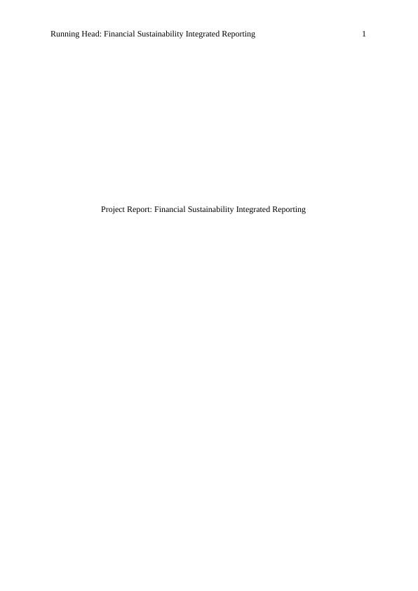 Financial Sustainability Integrated Reporting_1