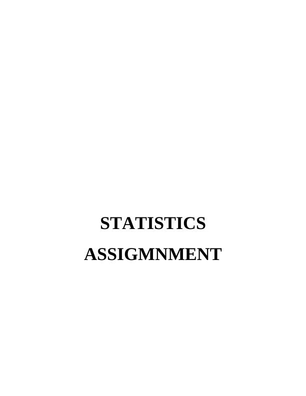 Statistics Assignment HSE_1