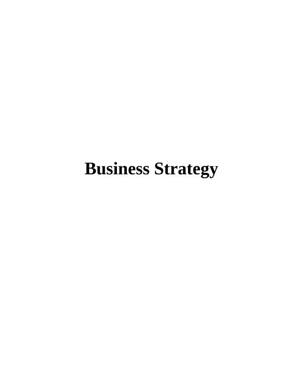 Business Strategy: Macro Environment, Internal Environment, Porter's Five Forces Model_1